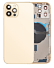 Purchase the Back Housing Frame with Small Components Pre-Installed for iPhone 12 Pro Max NO LOGO GOLD.

