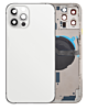 Grab the wholesale deals on the Back Housing Frame with Small Components Pre-Installed for iPhone 12 Pro Max NO LOGO SILVER.

