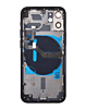 Back Housing Frame with Small Components Pre-Installed for iPhone 12 Mini (NO LOGO) (BLACK)