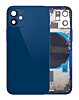 Buy the Back Housing Frame with Small Components Pre-Installed for iPhone 12 Mini No Logo Blue.
