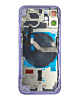 Back Housing Frame with Small Components Pre-Installed for iPhone 12 Mini (NO LOGO) (PURPLE)