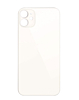 Stock up on the white back glass with a bigger camera hole for iPhone 12 Mini, no logo.
