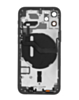 Back Housing Frame with Small Components Pre-Installed for iPhone 12 Mini (NO LOGO) (BLACK) (International)