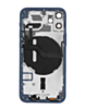 Back Housing Frame with Small Components Pre-Installed for iPhone 12 Mini (NO LOGO) (International) (BLUE)