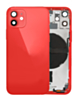 Back Housing Frame with Small Components Pre-Installed for iPhone 12 Mini (NO LOGO) (RED) (International)