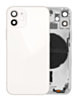 Back Housing Frame with Small Components Pre-Installed for iPhone 12 Mini (NO LOGO) (International) (WHITE)