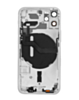Back Housing Frame with Small Components Pre-Installed for iPhone 12 Mini (NO LOGO) (International) (WHITE)