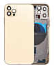 Stock up on the Back Housing Frame with Small Components Pre-Installed for iPhone 12 Pro NO LOGO GOLD.







