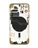 Back Housing Frame with Small Components Pre-Installed for iPhone 12 Pro (NO LOGO) (GOLD) (International)