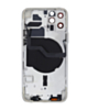 Back Housing Frame with Small Components Pre-Installed for iPhone 12 Pro (NO LOGO) (SILVER) (International)