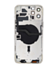 Back Housing Frame with Small Components Pre-Installed for iPhone 12 Pro Max (NO LOGO) (International) (SILVER)