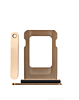 Purchase the single SIM card tray in gold for iPhone 13 Pro Max, 13 Pro, 12 Pro Max, and 12 Pro.


