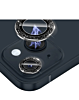 Glitter Diamond Camera Lens with HD Tempered Glass for iPhone 13 / 13 Mini (BLACK)