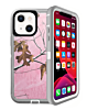 Heavy Duty Case for iPhone 13 Mini (CAMO PINK) (Only Ground Shipping)