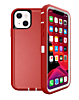 Heavy Duty Case for iPhone 13 Mini (RED & WHITE) (Only Ground Shipping)