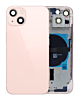 Buy the Back Housing Frame with Small Components Pre-Installed for iPhone 13 NO LOGO US Version PINK.

