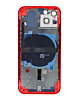 Back Housing Frame with Small Components Pre-Installed for iPhone 13 (NO LOGO) (US Version) (RED)