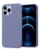 Soft Solid Silicone Case (Full Buttom Cover) - GRAY for iPhone 13 Pro Max (Only Ground Shipping)