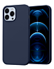 Soft Solid Silicone Case (Full Buttom Cover) - MIDNIGHT BLUE for iPhone 13 Pro (Only Ground Shipping)