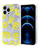 Love Me Printed Clear Case - E7 for iPhone XR (Only Ground Shipping)