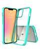 Acrylic Dual Layer Transparent Case - TEAL for iPhone 13 Pro (Only Ground Shipping)