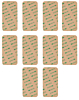 3M Glue Adhesive Tape for iPhone 13 Mini (For Back Glass) (Pack of 10)