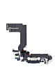 Stock up on the Charging Port Flex Cable for iPhone 13 Mini Midnight Aftermarket.