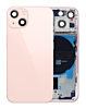 Purchase the Back Housing Frame with Small Components Pre-Installed for iPhone 13 Mini No Logo US Version Pink.

