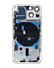 Back Housing Frame with Small Components Pre-Installed for iPhone 13 Mini (NO LOGO) (US Version) (STARLIGHT)