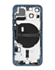 Back Housing Frame with Small Components Pre-Installed for iPhone 13 Mini (NO LOGO) (International) (BLUE)