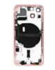 Back Housing Frame with Small Components Pre-Installed for iPhone 13 Mini (NO LOGO) (International) (PINK)