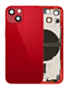 Back Housing Frame with Small Components Pre-Installed for iPhone 13 Mini (NO LOGO) (International) (RED)