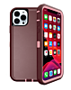 Heavy Duty Case for iPhone 13 Pro (MAROON & PINK) (Only Ground Shipping)