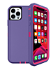 Heavy Duty Case for iPhone 13 Pro (DARK PURPLE & PINK) (Only Ground Shipping)