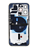Back Housing Frame with Small Components Pre-Installed for iPhone 13 Pro (NO LOGO) (US Version) (SIERRA BLUE)