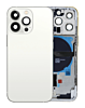 Purchase the Back Housing Frame with Small Components Pre-Installed for iPhone 13 Pro NO LOGO US Version SILVER.
