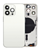 Back Housing Frame with Small Components Pre-Installed for iPhone 13 Pro (NO LOGO) (International) (SILVER)