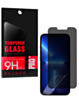 Privacy Tempered Glass for iPhone 13 / 13 Pro / 14 / 16e / 17e (2.5D / Pack of 10)