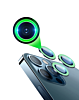Grab the wholesale deals on the glow in the dark camera lens with HD tempered glass for iPhone 13 Pro Max and 13 Pro in green.

