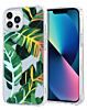 Flower Print Design Hard Clear Case - G32 for iPhone 13 Pro (Only Ground Shipping)