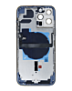 Back Housing Frame with Small Components Pre-Installed for iPhone 13 Pro Max (NO LOGO) (US Version) (SIERRA BLUE)