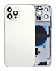Shop the back housing frame with small components pre-installed for iPhone 13 Pro Max US version silver, no logo.

