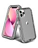 Transparent Shockproof Case - DARK GRAY for iPhone 13 Pro (Only Ground Shipping)