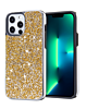 Bling Diamond Dual Layer Protection Case - GOLD for iPhone 13 Pro (Only Ground Shipping)
