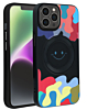 Happy Face Wireless Charging Case - BLACK for iPhone 13 Pro Max (Only Ground Shipping)