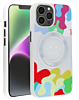 Happy Face Wireless Charging Case - WHITE for iPhone 13 Pro Max (Only Ground Shipping)