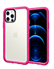 Acrylic Dual Layer Transparent Case - RED for iPhone 13 Pro (Only Ground Shipping)
