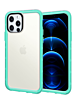 Acrylic Dual Layer Transparent Case - TEAL for iPhone 13 Pro Max (Only Ground Shipping)