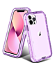 Transparent Shockproof Case - PURPLE for iPhone 11 Pro Max (Only Ground Shipping)