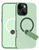 Shockproof Rugger Magnetic Case with Kickstand (GREEN) for iPhone 13 / 14 (Only Ground Shipping)